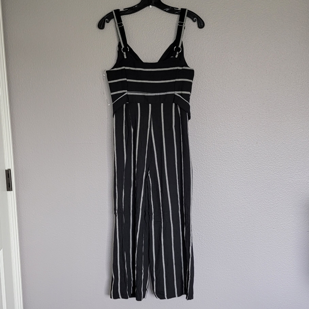 BUCKLE WOMEN'S STRIPED CROP JUMPSUIT/ S. - Picture 4 of 11